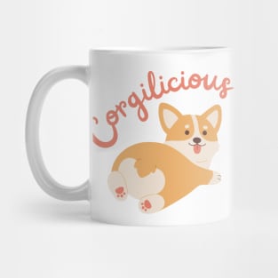 Corgilicious Funny Corgi Mug